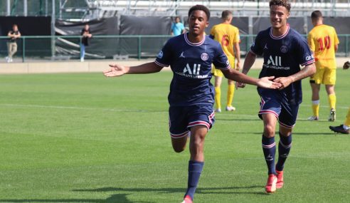 PSG goleia e segue 100% no Francês Sub -19