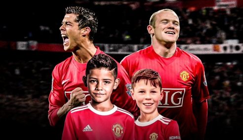 Filhos de famosos estão juntos no sub-11 do Manchester United-ING