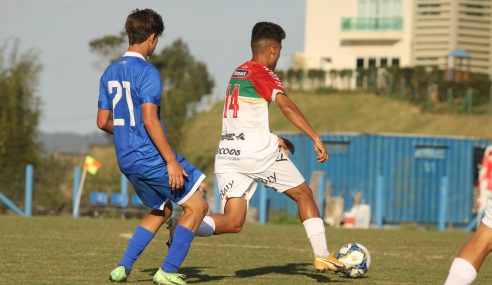 Barra goleia e segue 100% no Catarinense Sub-17