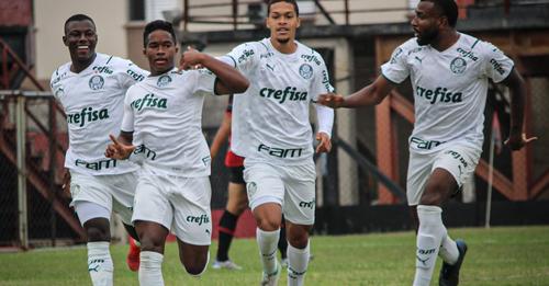 Joia brilha e Palmeiras vence por goleada no Paulista Sub-20