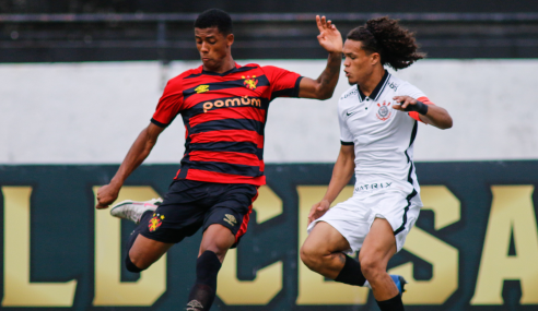 Sport vira nos acréscimos, vence e freia reação do Corinthians no Brasileirão Sub-20