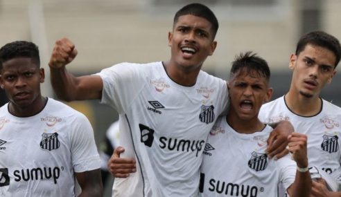 Santos goleia Taubaté pela 1ª rodada da 2ª fase do Paulista Sub-20