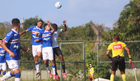 América-MG perde pênalti, empata com Bahia e cai no Brasileirão Sub-20