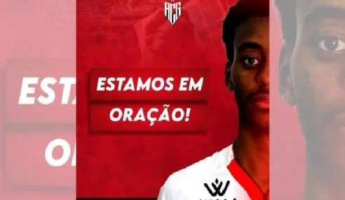 Jogador do Atlético-GO segue em estado grave após paradas cardíacas