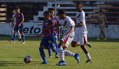 Fortaleza vira fora de casa e continua invicto no Cearense Sub-17