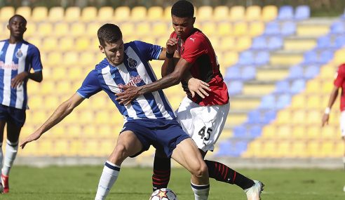 Porto assume ponta isolada do Grupo B na Uefa Youth League