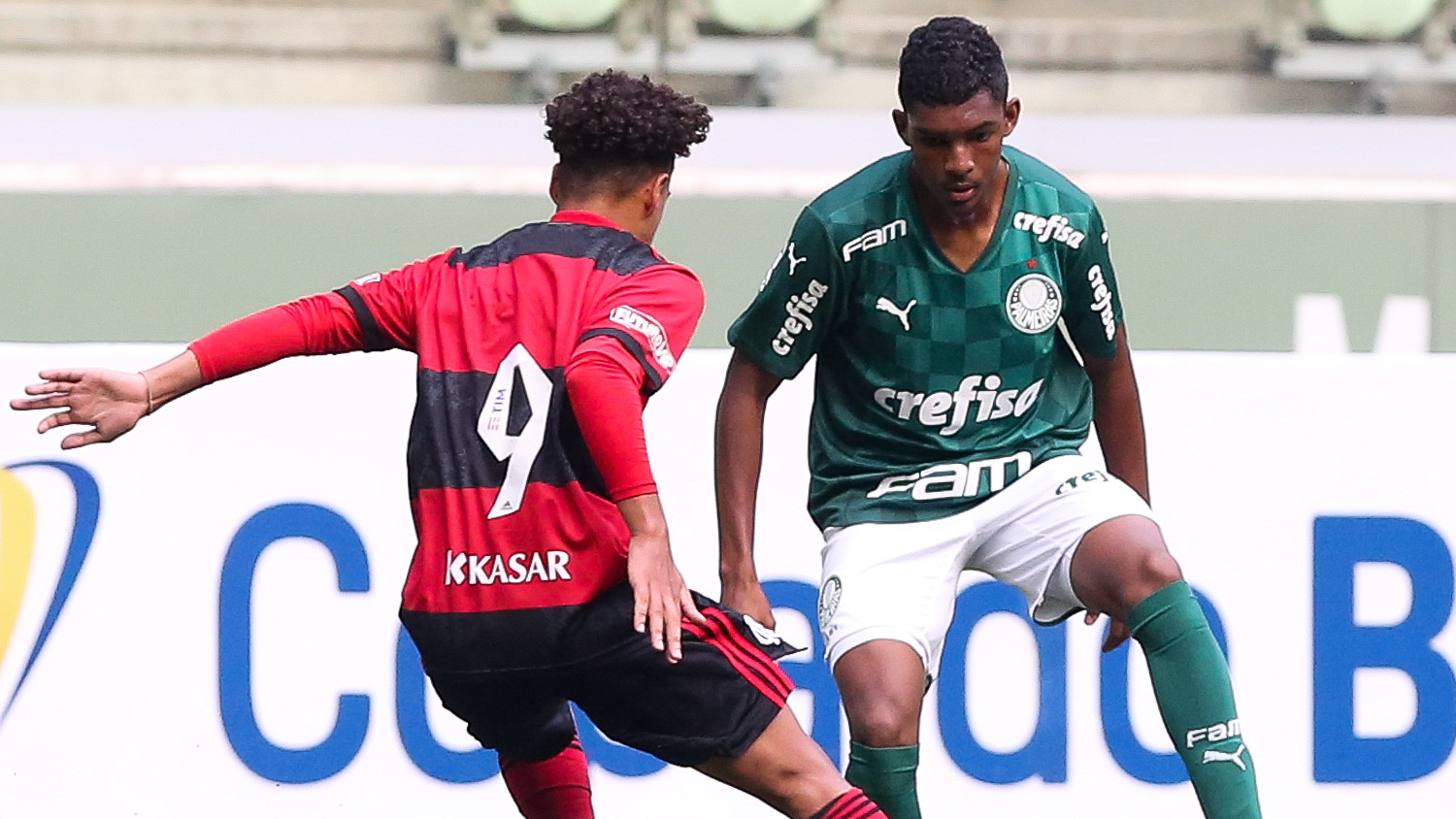 Flamengo volta a bater Palmeiras e vai à final da Copa do Brasil Sub-17