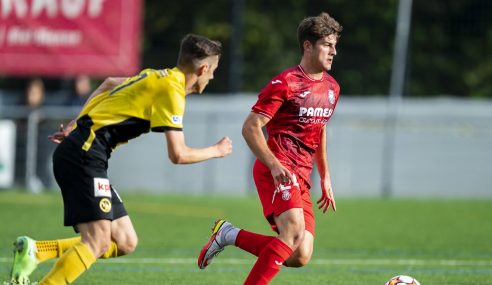 Villarreal-ESP se mantém 100% na Uefa Youth League