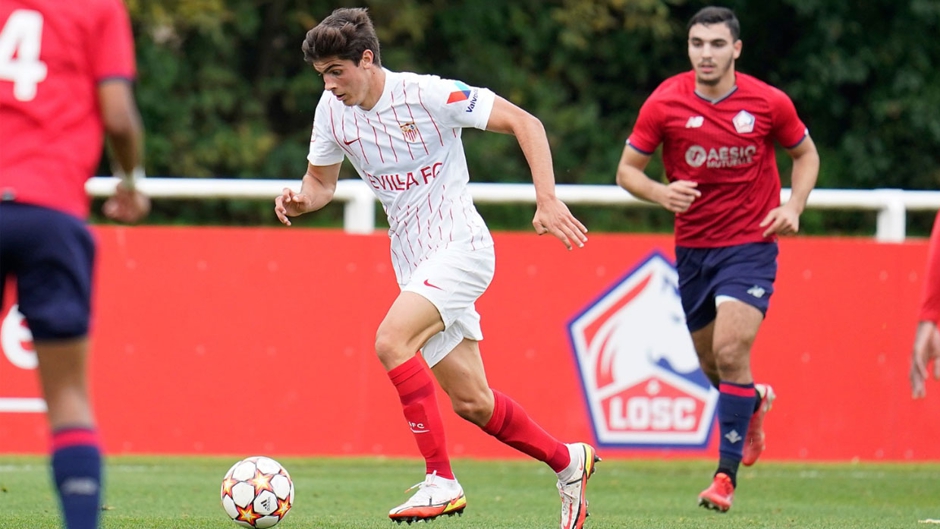 Sevilla permanece na ponta isolada do Grupo G na Uefa Youth League