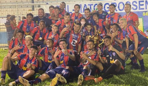 União ABC conquista o tri sul-mato-grossense sub-20