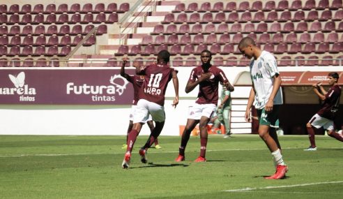 Ferroviária vence Palmeiras e assume ponta isolada no Paulista Sub-15