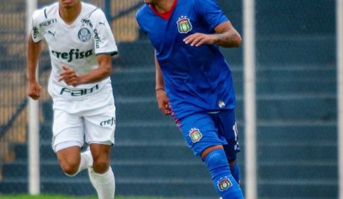 Palmeiras goleia São Caetano na ida das oitavas do Paulista Sub-20