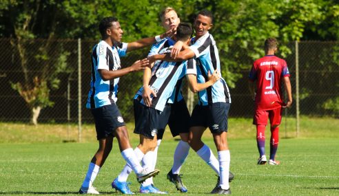 Já classificado, Grêmio vence Gramadense pelo Gaúcho Sub-20