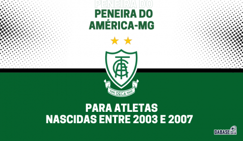 América-MG realizará peneira para a base feminina