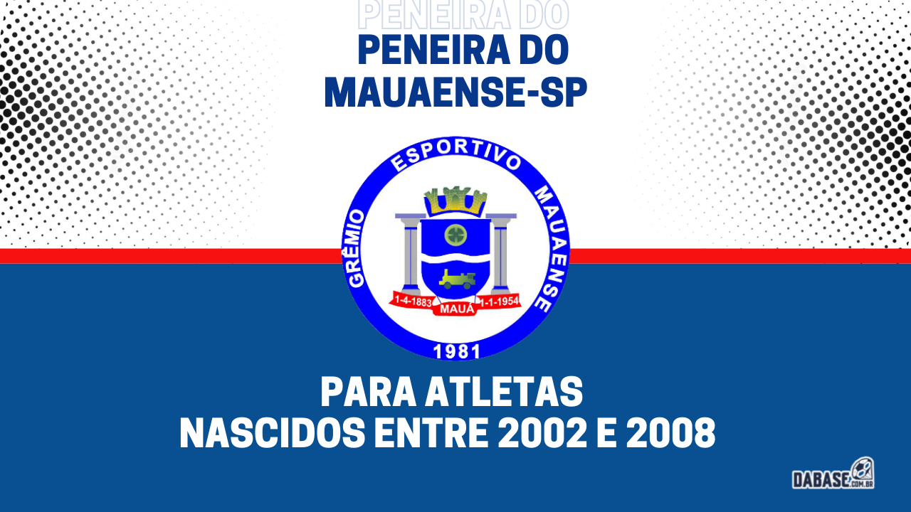 Mauaense-SP realizará peneira para três categorias