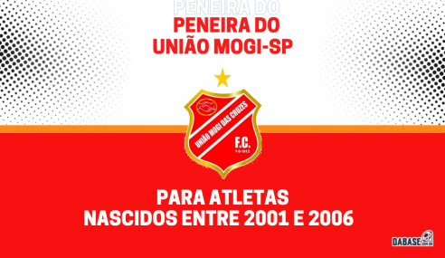 União Mogi-SP realizará peneira para duas categorias