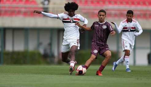 São Paulo vence Ferroviária na ida da semifinal do Paulista Sub-15