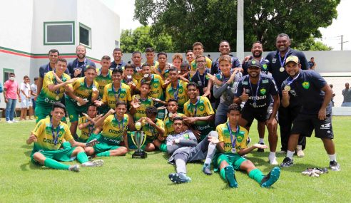 Cuiabá é campeão mato-grossense sub-15 invicto