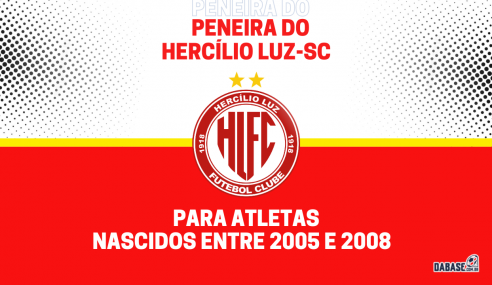 Hercílio Luz-SC realizará peneira para duas categorias