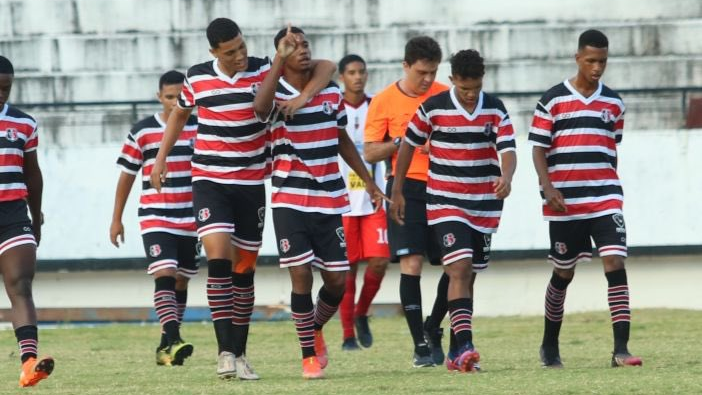 Na despedida das equipes, Santa Cruz vence Confiança-PB pela Copa do Nordeste Sub-20