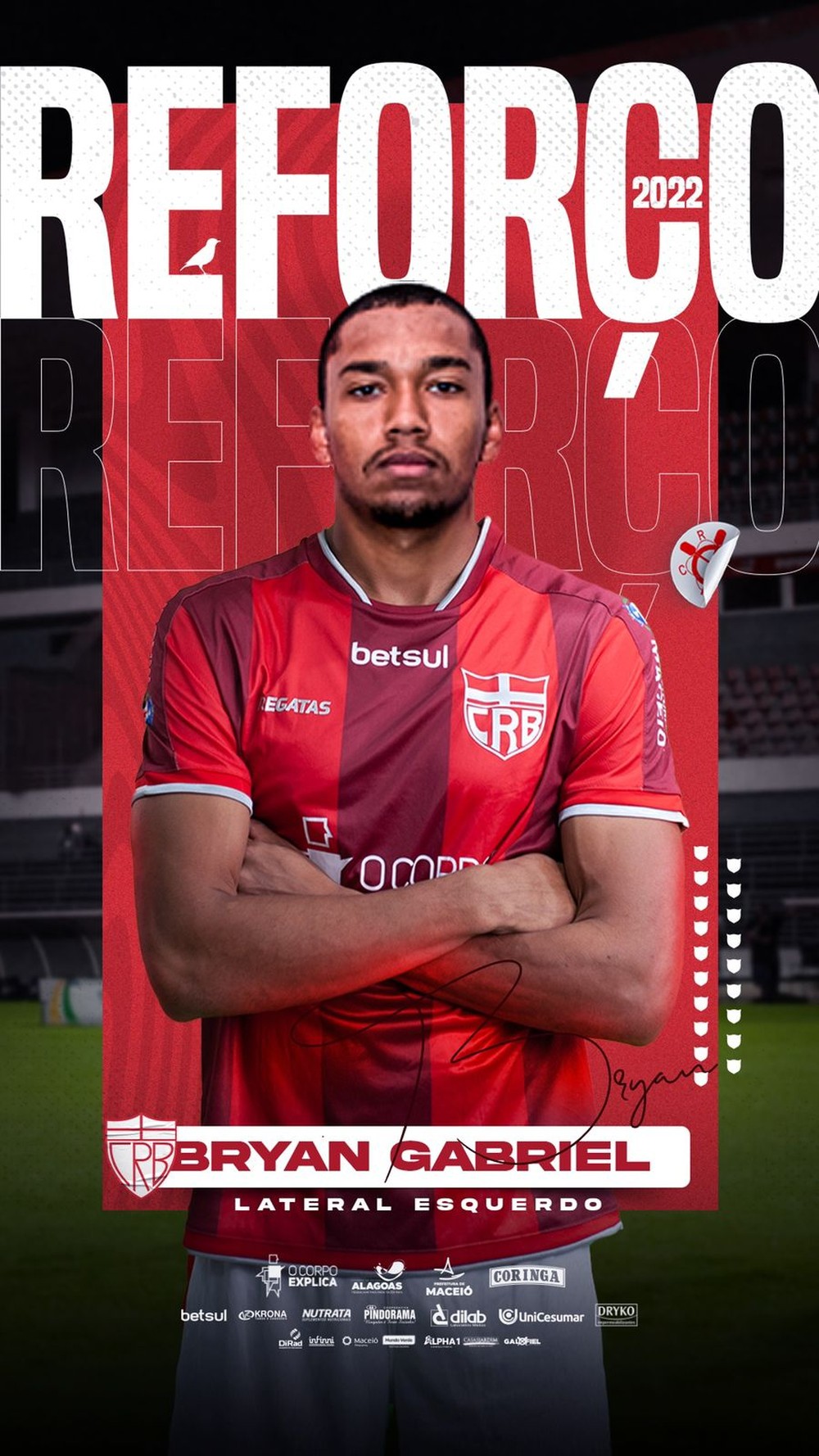 CRB contrata lateral-esquerdo de 20 anos