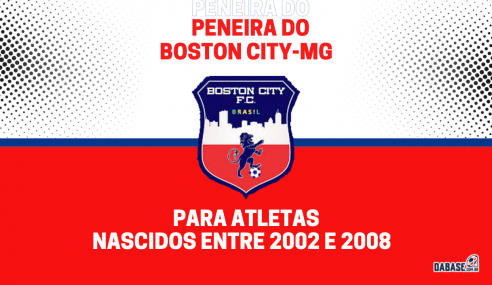 Boston City-MG realizará peneira para três categorias