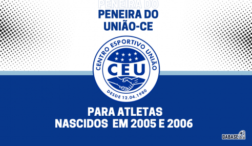 União-CE realizará peneira para a equipe sub-17