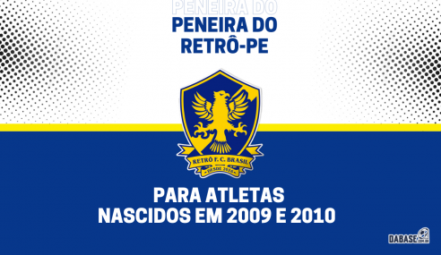 Retrô-PE realizará peneira para a equipe sub-13
