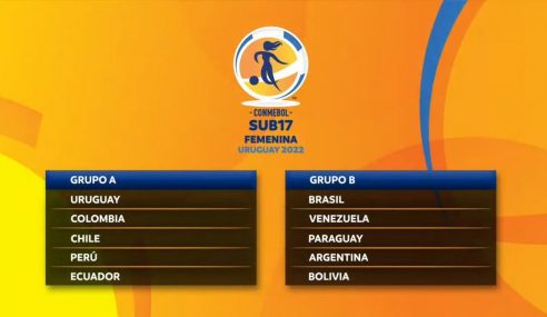 Conmebol sorteia os grupos do Sul-Americano Sub-17 Feminino