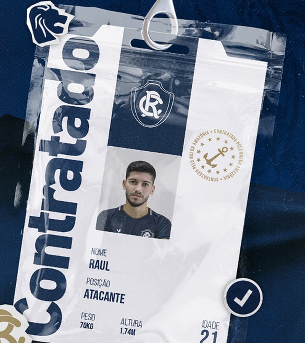 Remo oficializa contratação de atacante de 21 anos