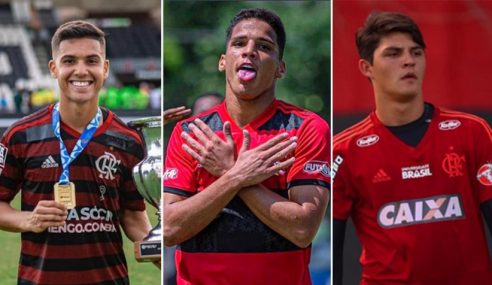 Paulo Sousa dispensa três jovens jogadores no Flamengo