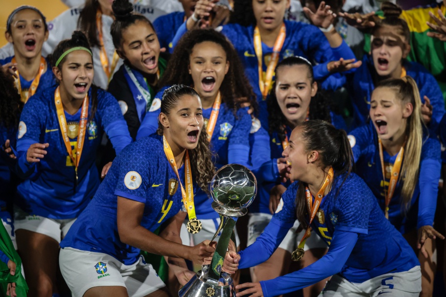 Brasil sagra-se campeão sul-americano sub-17 de futebol feminino
