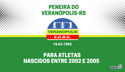 Veranópolis-RS realizará peneira para a equipe sub-20