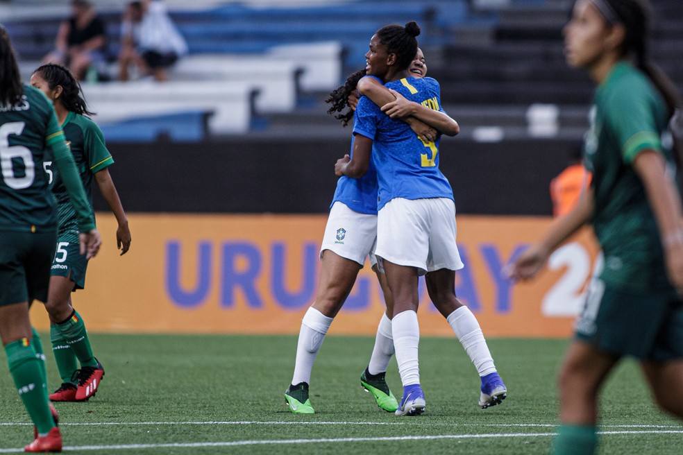 Brasil goleia a Bolívia pela 2ª rodada do Sul-Americano Feminino Sub-17