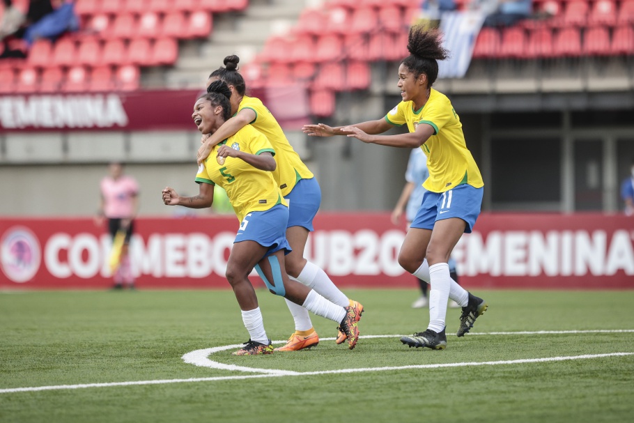 Brasil sagra-se eneacampeão sul-americano sub-20 feminino antecipadamente