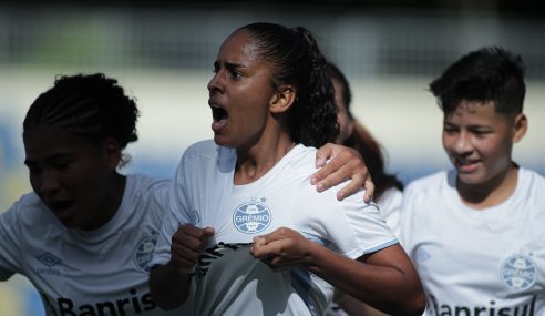 Grêmio goleia e segue 100% no Brasileiro Feminino Sub-17