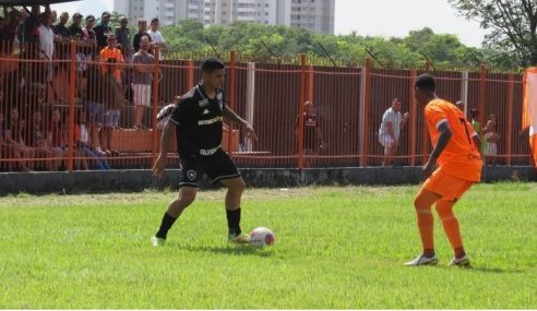 Botafogo marca no fim e empata contra o Nova Iguaçu pelo Carioca Sub-20