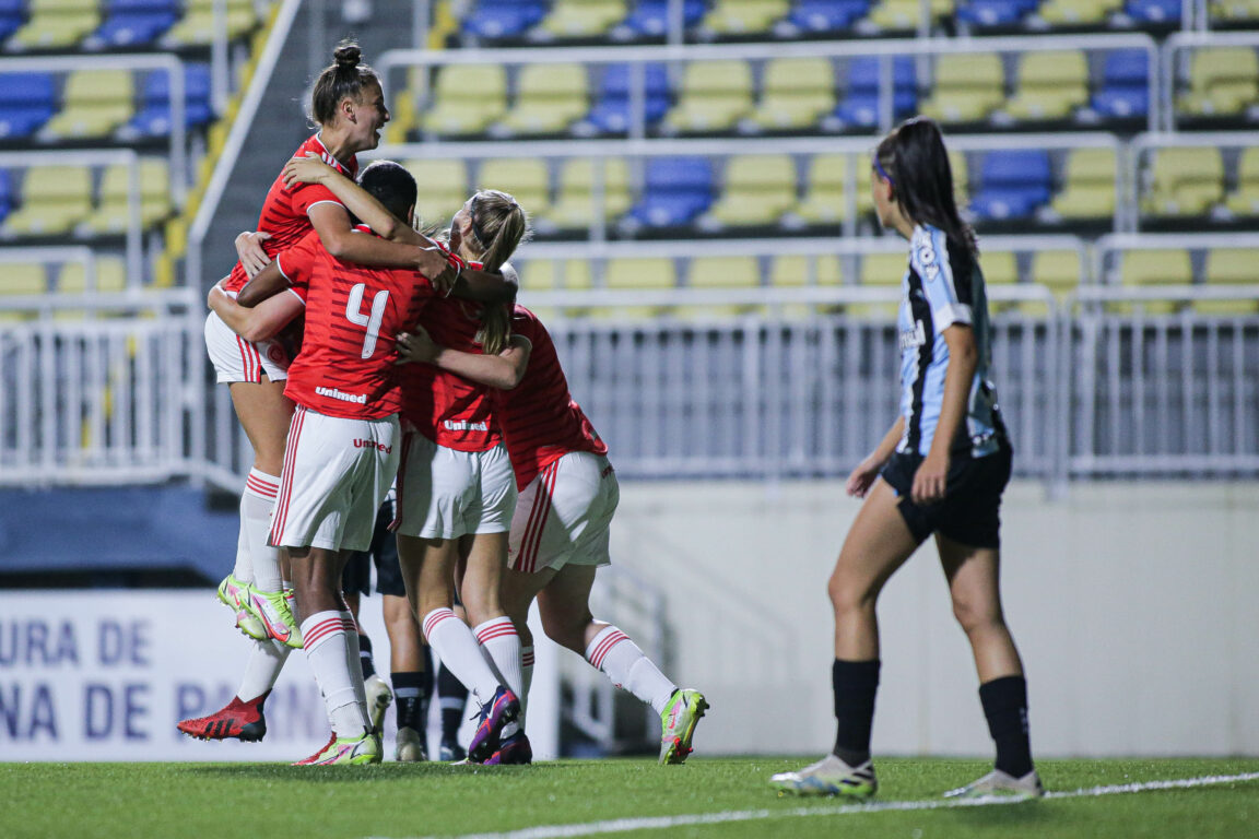 Inter leva a melhor no clássico contra o Grêmio pelo Brasileiro Sub-17 Feminino