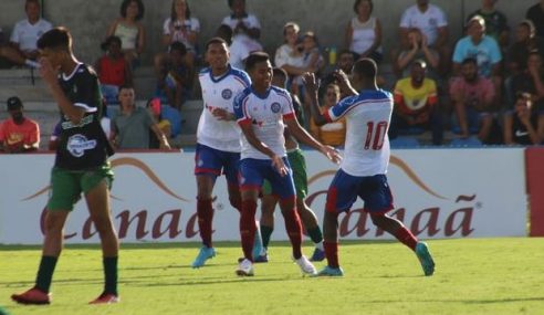 Bahia goleia Andirá e vai às oitavas da Copa do Brasil Sub-17