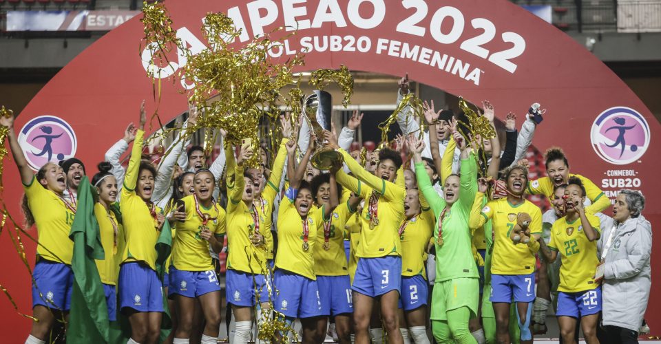 Brasil termina Sul-Americano Feminino Sub-20 com campanha impecável
