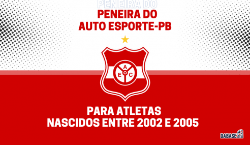 Auto Esporte-PB realizará peneira para a equipe sub-20