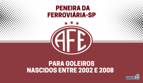 Ferroviária-SP realizará peneira para goleiros de três categorias