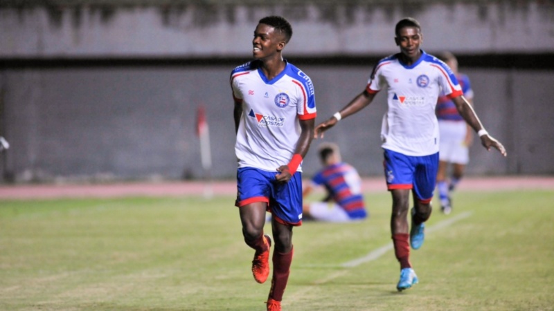 Bahia goleia Fortaleza na ida das quartas da Copa do Brasil Sub-17