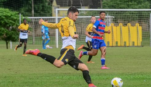 Criciúma vence Fortaleza na ida das oitavas da Copa do Brasil Sub-17