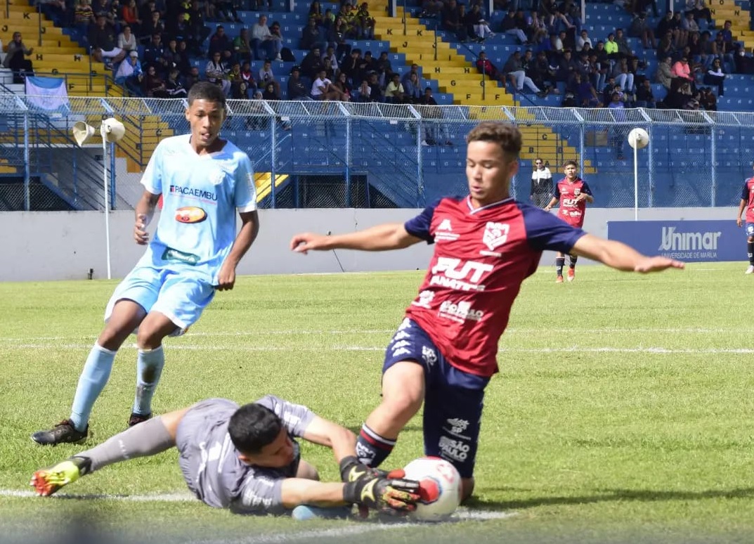 Grêmio Prudente reage e segue invicto na liderança do Grupo 2 no Paulista Sub-15