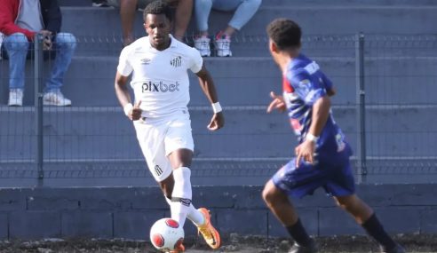 Santos aplica goleada e se mantém 100% no Paulista Sub-20