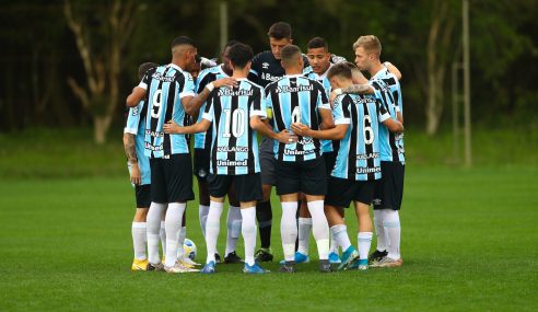 Grêmio faz 5 a 1 no Farroupilha, em jogo de ida das oitavas do Gaúcho Sub-20