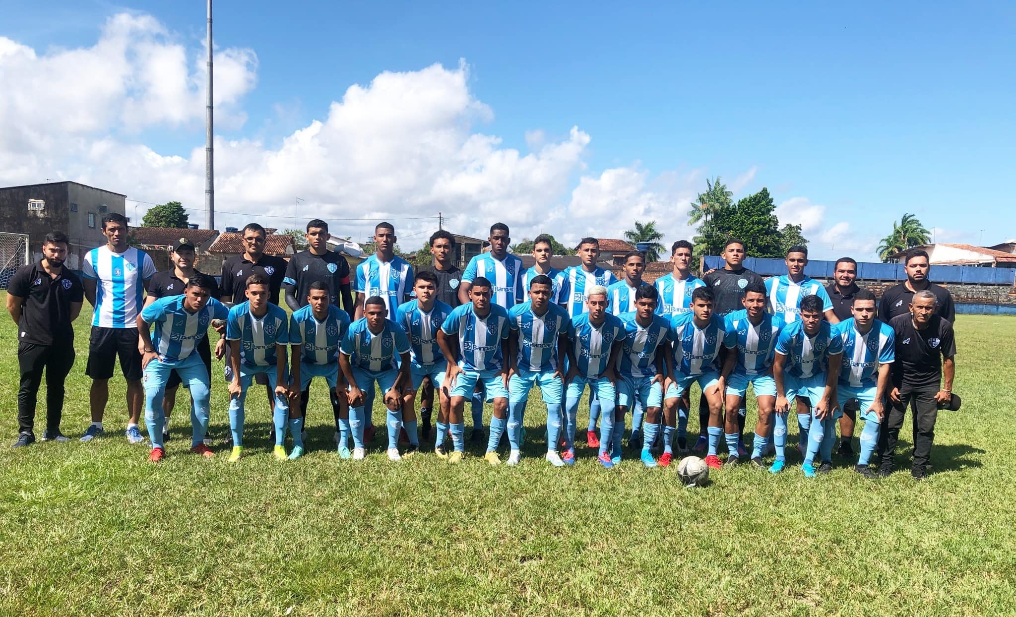 Paysandu goleia Curumins pelo Paraense Sub-20