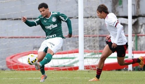 Flamengo bate Palmeiras pelo Brasileiro Sub-20