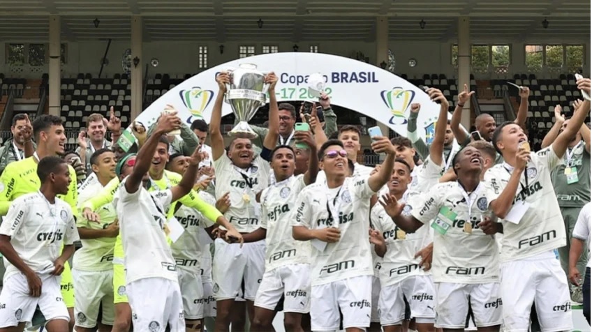 Palmeiras conquista Copa do Brasil Sub-17